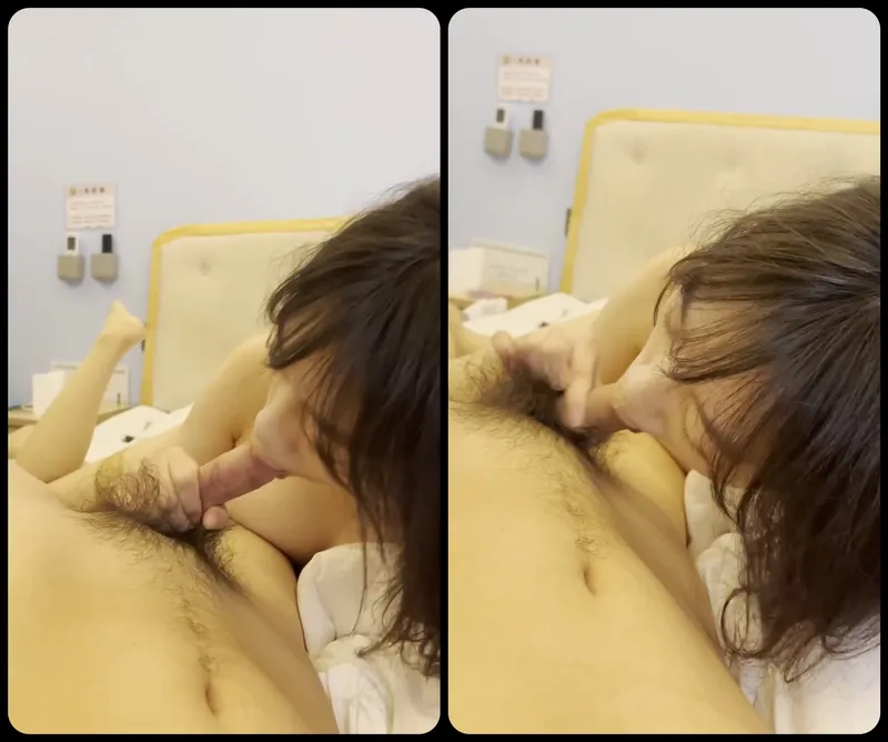 Ghệ ngoan bú láp chim bự của anh